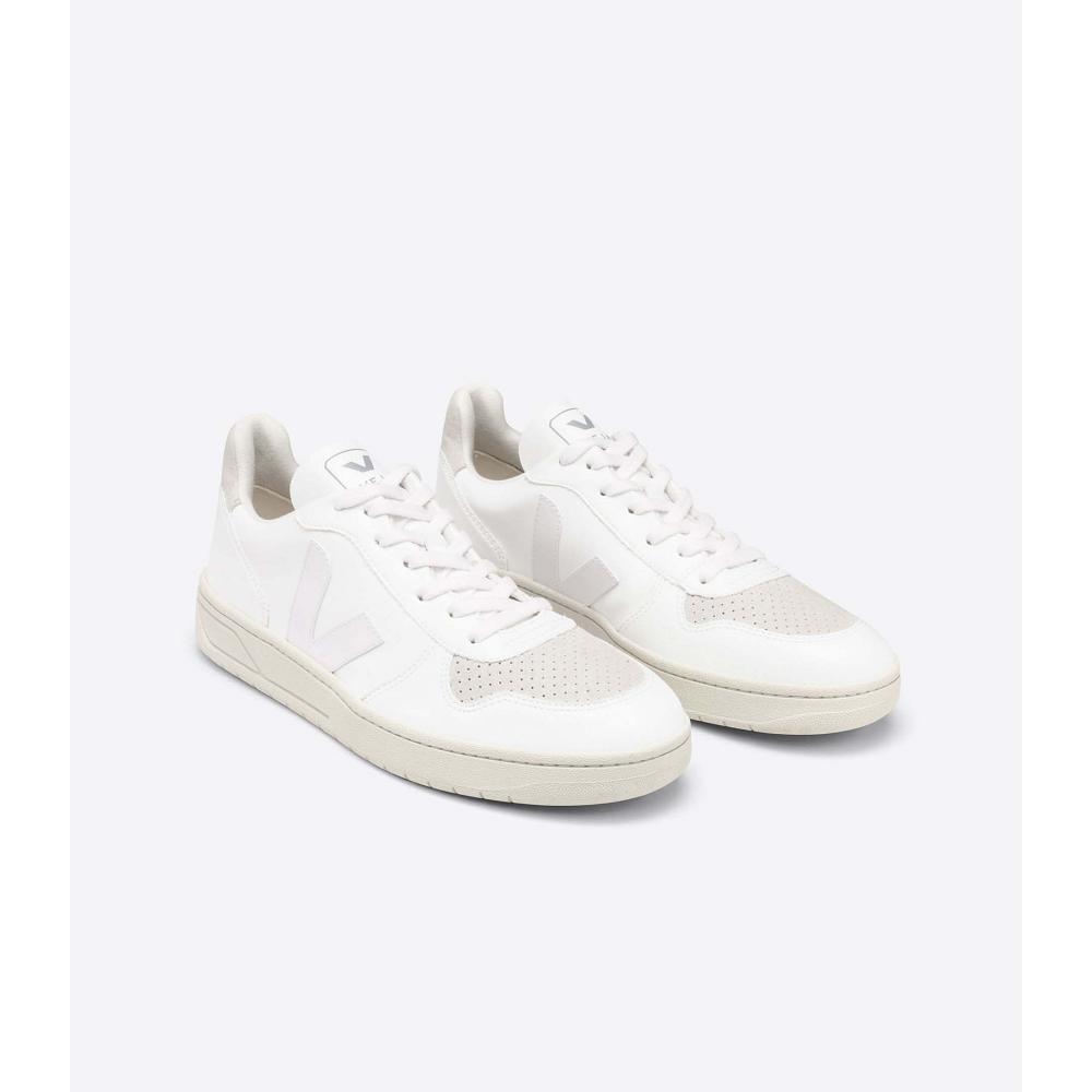 Veja V-10 CWL Schoenen Dames White/Beige | BE 573SGL